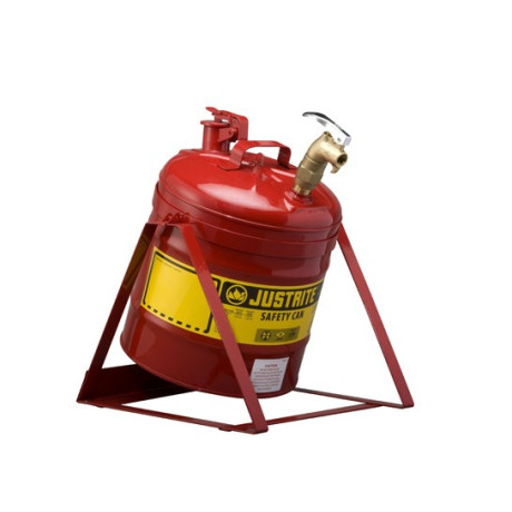 Justrite Laboratory Safety Can With Stand 19 litrewith rigid tap 08902  -7150156