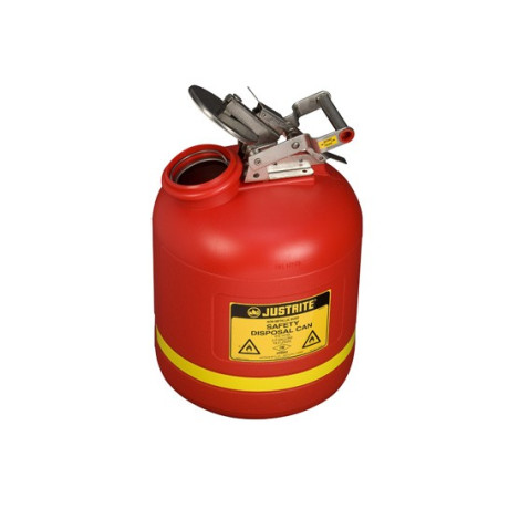 Justrite Liquid Disposal Safety Can 19 Litre 14765Z