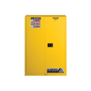 Justrite FM Approved Flammable Liquids Cabinet Manual Closing 1651mm H 8945001