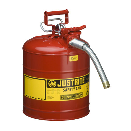 Flammable Liquid Safety Can - Justrite Type 2 - 19  litre -7250130Z
