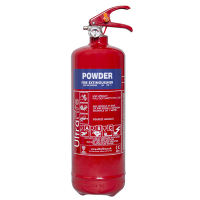 2kg Powder Fire Extinguisher - UltraFire