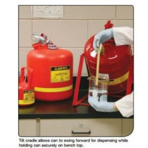 Justrite Laboratory Safety Can 19 litre with rigid tap 08540 -7150140 