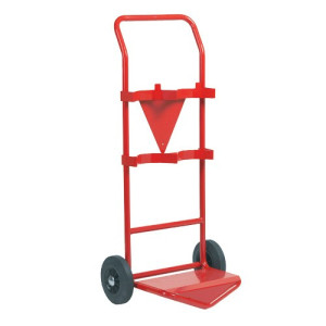 Double Fire Extinguisher Trolley