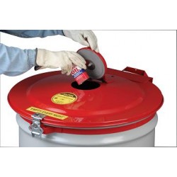 205 Litre Drum Vapour Trap Lid to convert to a Flammable waste bin-26754