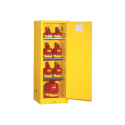 Justrite FM Approved Flammable Liquids Cabinet Self Closing 1651x591mm 8922201